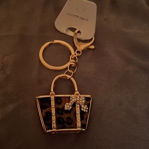 Leopard Bag Purse Charm